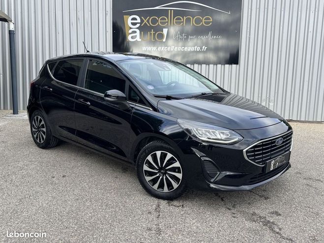 Ford Fiesta 1.0 FLEXIFUEL 95CH TITANIUM BUSINESS 5P Noir de 2022