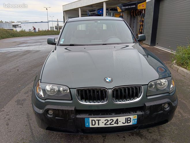 Cliquer pour voir la photo suivante BMW X3 Belle 3ld 2004 boite meca tbe ct ok repr Gris de 2004