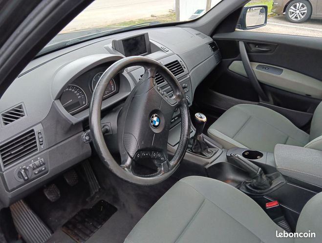 BMW X3 Belle 3ld 2004 boite meca tbe ct ok repr Gris de 2004