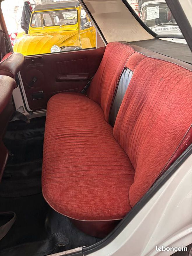 Renault R12 12 tl Blanc de 1974