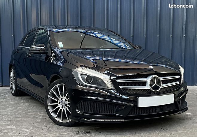 Cliquer pour voir la photo suivante Mercedes Classe A A180D Pack AMG 109ch BVM6 Garantie 1 An Noir de 2013