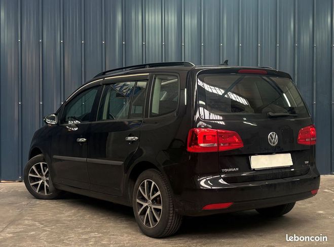 Volkswagen Touran 1.6 TDI 110ch 7PL Garantie 1 An Toit ouv Noir de 2015