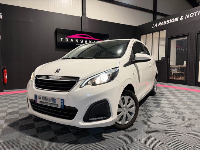 Cliquer pour voir la photo suivante Peugeot 108 1.0 VTi 68ch BVM5 Active Blanc de 2014