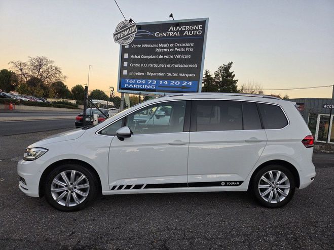 Volkswagen Touran 2.0 TDI 190CH BLUEMOTION TECHNOLOGY FAP  Blanc de 2017