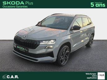  Voir détails -Skoda Karoq 2.0 TDI 150 ch SCR DSG7 Sportline à  La Rochelle (17)
