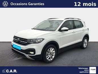  Voir détails -Volkswagen T Cross 1.0 TSI 95 Start/Stop BVM5 Life Tech à  La Rochelle (17)