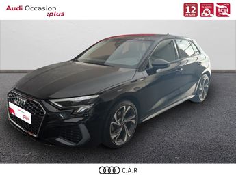  Voir d&eacute;tails -Audi A3 Sportback 35 TFSI Mild Hybrid 150 S tron &agrave;  La Rochelle (17)