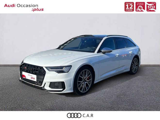 Audi S6 AVANT 56 TDI 349 ch Quattro Tiptronic 8 Blanc de 2019