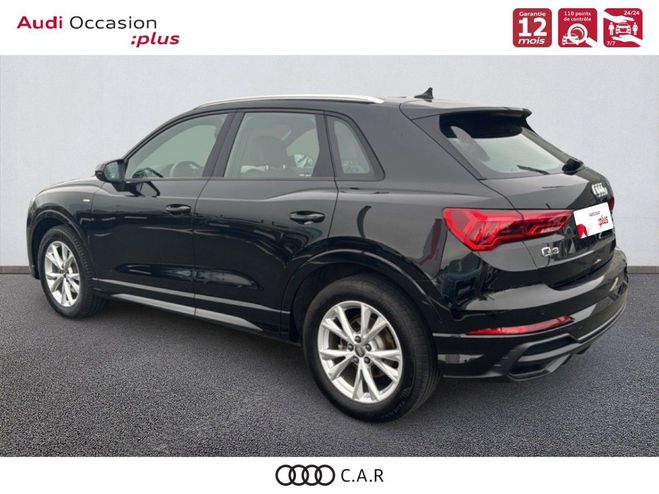 Audi Q3 35 TFSI 150 ch S tronic 7 S line Noir de 2024