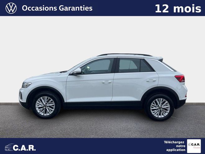 Volkswagen T Roc 1.0 TSI 110 Start/Stop BVM6 Life Blanc de 2022