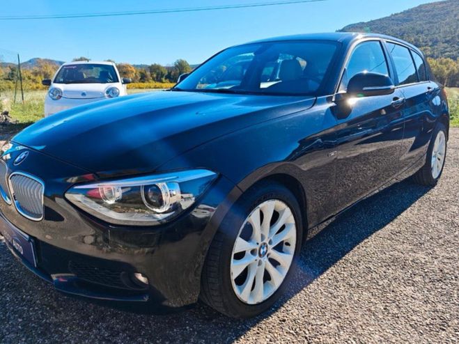BMW Serie 1 1 120d Noire de 2012