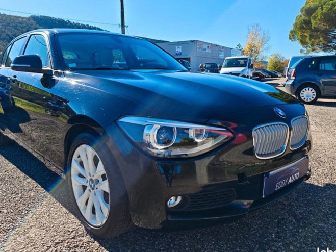 BMW Serie 1 1 120d Noire de 2012