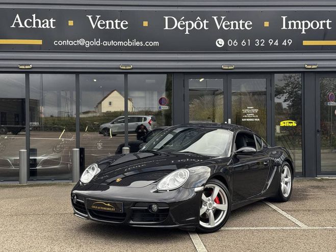 Porsche Cayman I (987) 3.4 S Noir Basaltschwarz de 2007