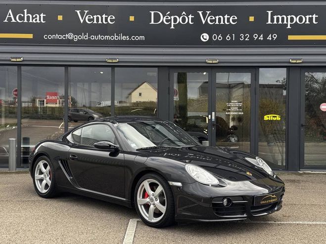 Porsche Cayman I (987) 3.4 S Noir Basaltschwarz de 2007
