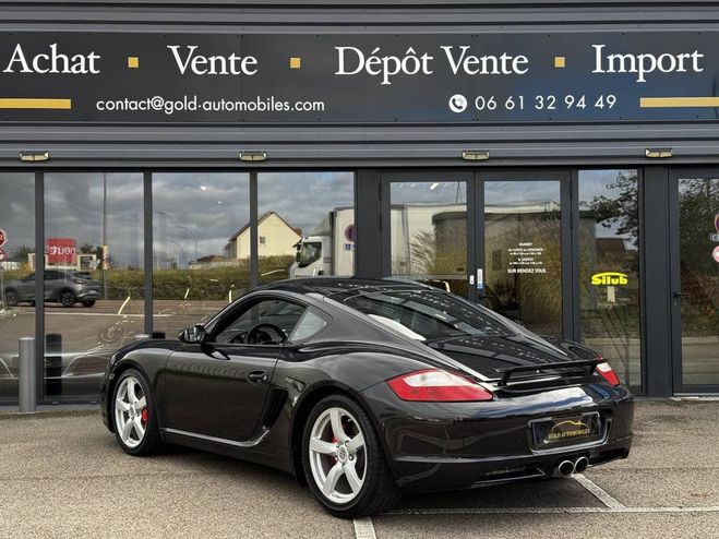 Porsche Cayman I (987) 3.4 S Noir Basaltschwarz de 2007