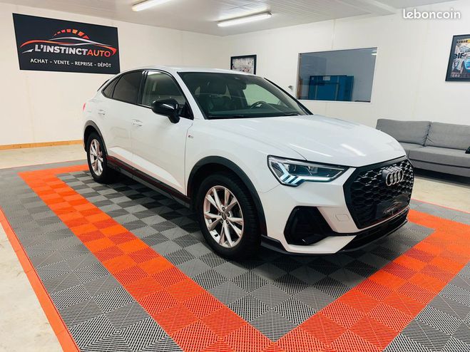 Cliquer pour voir la photo suivante Audi Q3 Sportback 35 TDI S Line BLANC de 2020