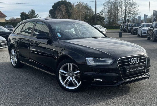 Audi A4 Avant 2.0 TDI 150CH CLEAN DIESEL DPF ADV Noir de 2014
