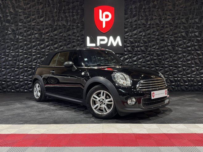 Mini Cabrio II (R57) One 98ch NOIR de 2012