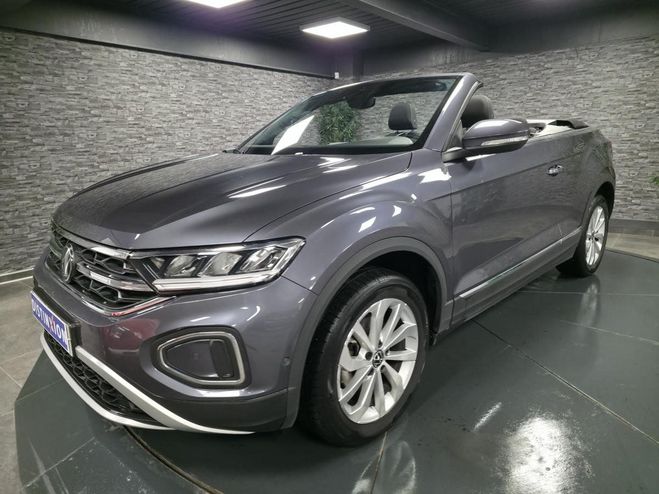 Volkswagen T Roc 1.5 TSI Evo - 150 - BV DSG 7 CABRIOLET S Gris de 2024