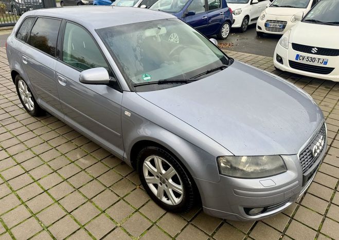 Audi A3 Sportback 2.0 200CH Gris Mtallis de 2006