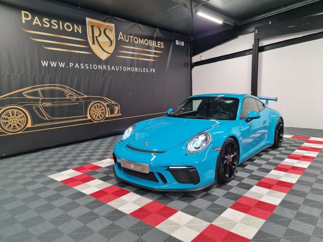 Cliquer pour voir la photo suivante Porsche 911 991.2 GT3 4.0L 500 CH ? BLEU MIAMI Pack bleu miami de 2017