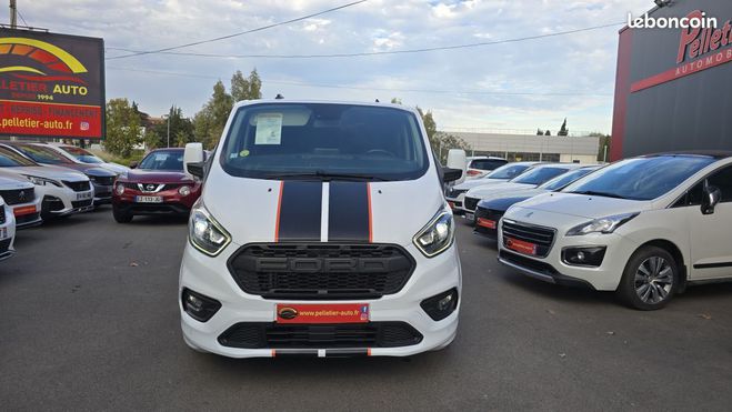 Ford Custom Transit FOURGON 320 L1H1 2.0 ECOBLUE 185 Blanc de 2019