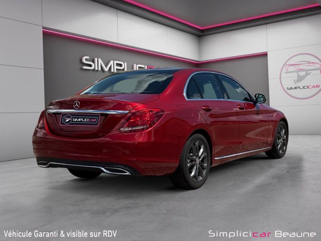 Mercedes Classe C 250 d Fascination 7G-Tronic A Rouge de 2016