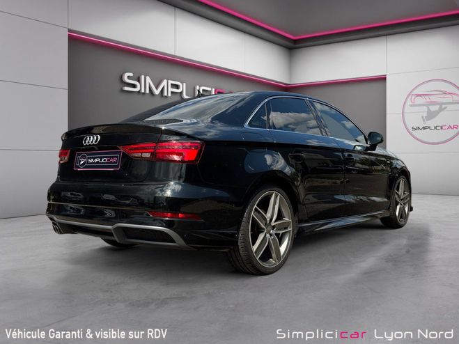 Audi A3 BERLINE 2.0 TDI 150 S Line S tronic 6 Ba Noir de 2016