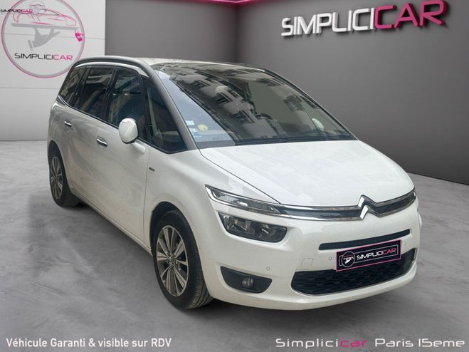 Cliquer pour voir la photo suivante Citroen C4 e.HDi 115 Exclusive 7PLACES Blanc de 2014