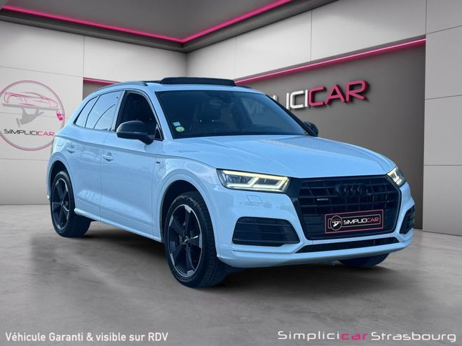 Audi Q5 40 TDI 190 S tronic 7 Quattro S line CAM Blanc de 2020