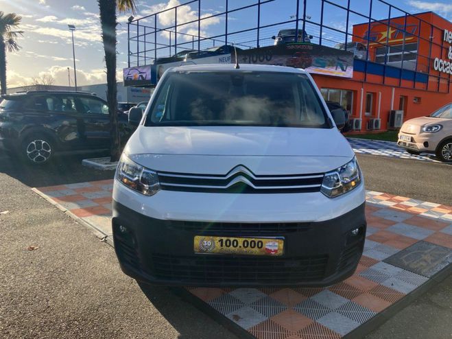 Citroen Berlingo BlueHDi 100 CLUB M Camra Grip Pte Lat.  Blanc de 2019