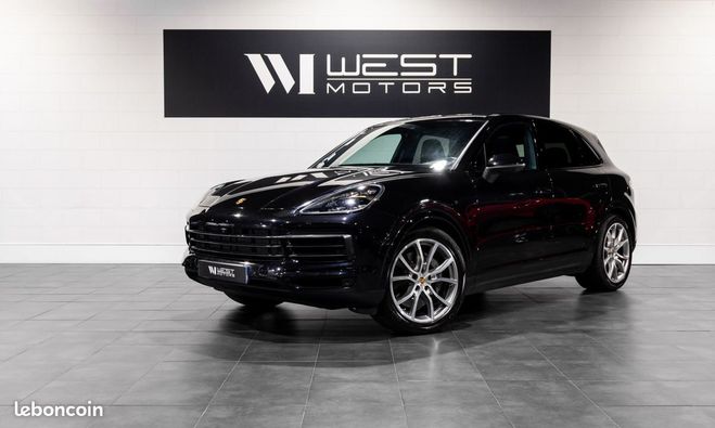 Cliquer pour voir la photo suivante Porsche Cayenne S V6 2.9 440 ch ? Français Roues Ar. Dir Noir de 2018
