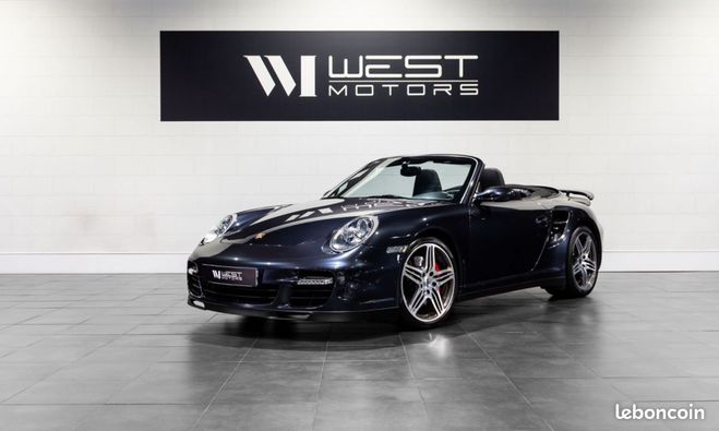 Cliquer pour voir la photo suivante Porsche 911 TYPE 997 Turbo Cabriolet 3.6 480 FRANÇAI Gris de 2007