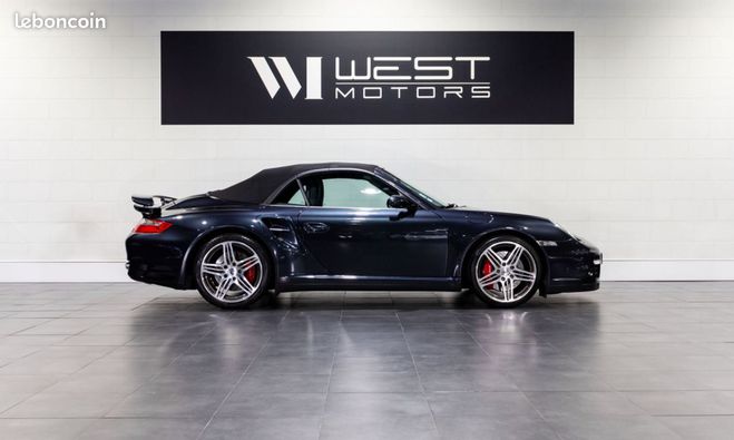 Porsche 911 TYPE 997 Turbo Cabriolet 3.6 480 FRANAI Gris de 2007