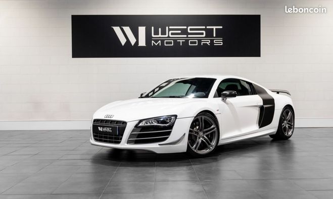 Cliquer pour voir la photo suivante Audi R8 GT Coupe V10 5.2 560 Immat France 1 OF 3 Blanc de 2012