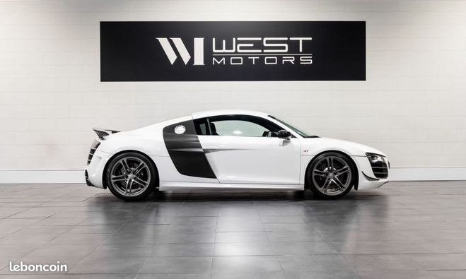 Audi R8 GT Coupe V10 5.2 560 Immat France 1 OF 3 Blanc de 2012