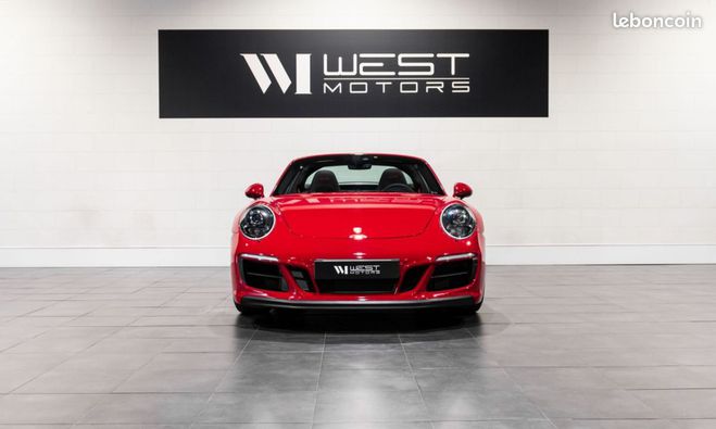 Porsche 911 991.2 Targa GTS 450 Carbone Pack Cam. Re Rouge de 2017