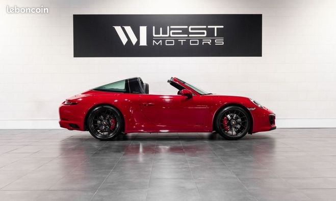 Porsche 911 991.2 Targa GTS 450 Carbone Pack Cam. Re Rouge de 2017