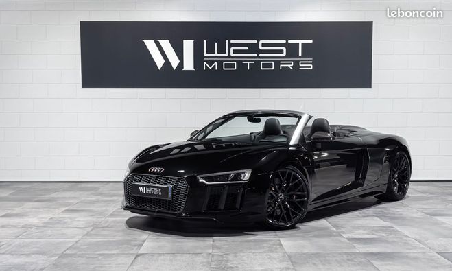 Cliquer pour voir la photo suivante Audi R8 Spyder V10 5.2 540 ? Française Carbone B Noir de 2016