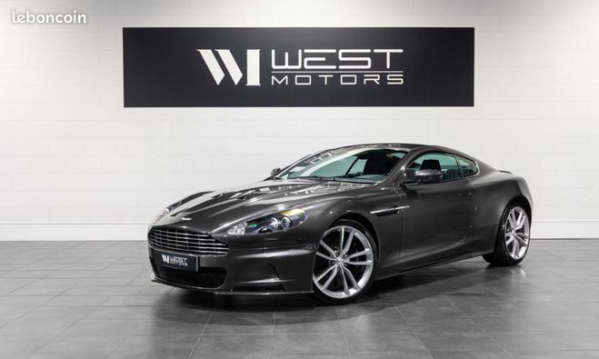 Aston martin DBS V12 517 IMMAT France Quantum Silver Bang Gris de 2009