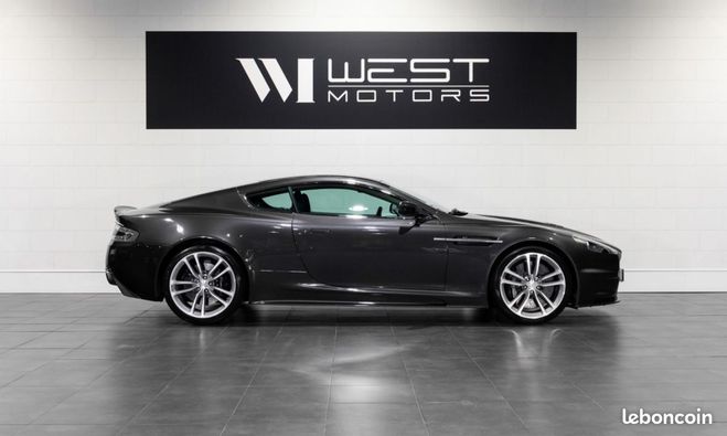 Aston martin DBS V12 517 IMMAT France Quantum Silver Bang Gris de 2009