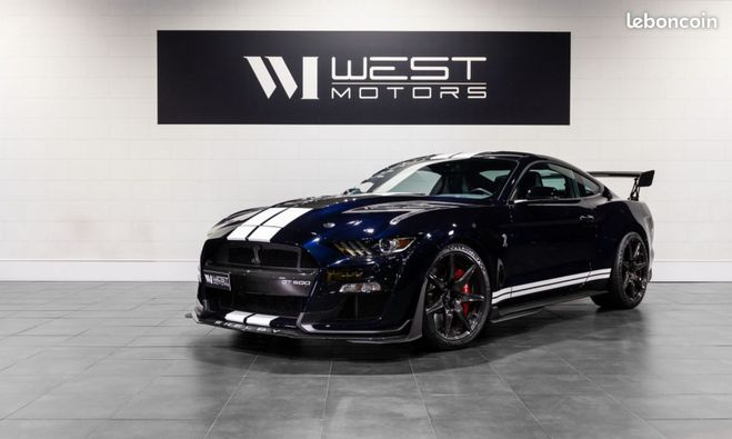 Cliquer pour voir la photo suivante Ford Mustang Shelby GT500 5.2 771 TRACK PACK ? 1°MAIN Bleu de 2021