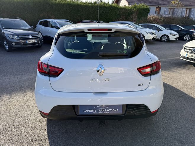 Renault Clio 1.5 DCI 75CH ENERGY AIR MEDIANAV EURO6 BLANC de 2016