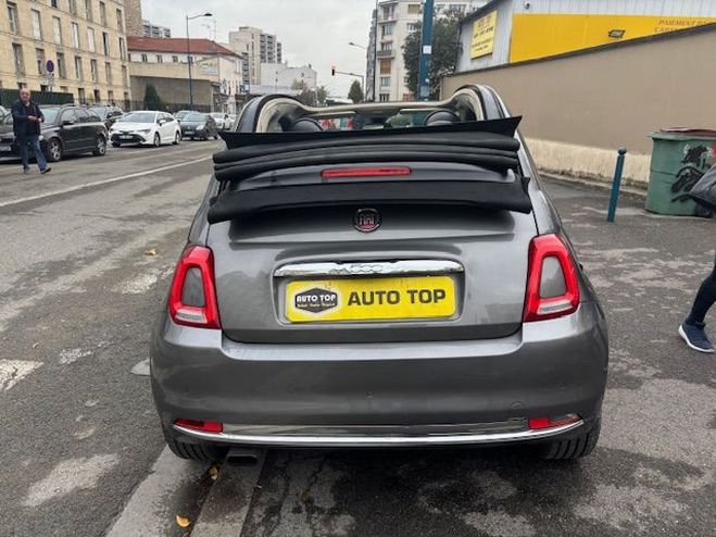 Fiat 500 0.9 8V TWINAIR 85CH S&S LOUNGE GRIS F de 2017