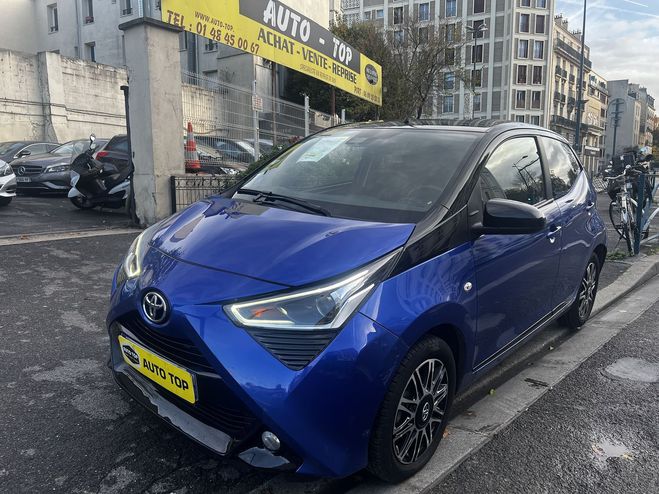 Cliquer pour voir la photo suivante Toyota Aygo 1.0 VVT-I 72CH X-CLUSIV X-SHIFT 5P MY20 BLEU F de 2020