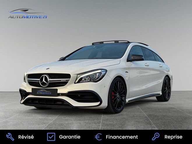 Cliquer pour voir la photo suivante Mercedes Classe CLA I (C117) 45 AMG 381ch 4Matic Speedshift BLANC de 2016