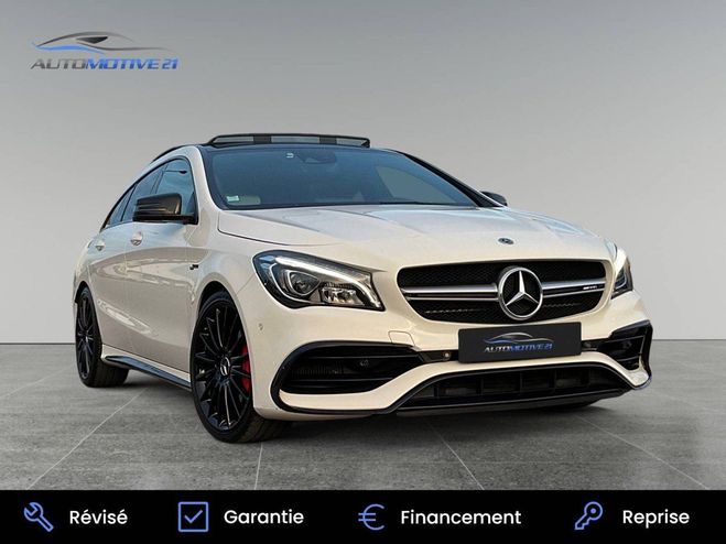 Mercedes Classe CLA I (C117) 45 AMG 381ch 4Matic Speedshift  BLANC de 2016