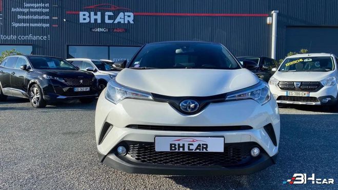 Toyota C HR 1.8 HSD 122H 100 FULL-HYBRID GRAPHIC 4X2 Blanc de 2019