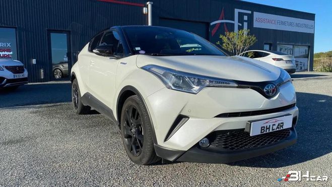 Toyota C HR 1.8 HSD 122H 100 FULL-HYBRID GRAPHIC 4X2 Blanc de 2019