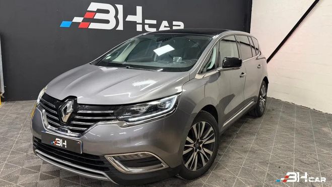 Cliquer pour voir la photo suivante Renault Espace 7 places / 1.6 DCI 160 ENERGY INITIALE P Gris de 2015